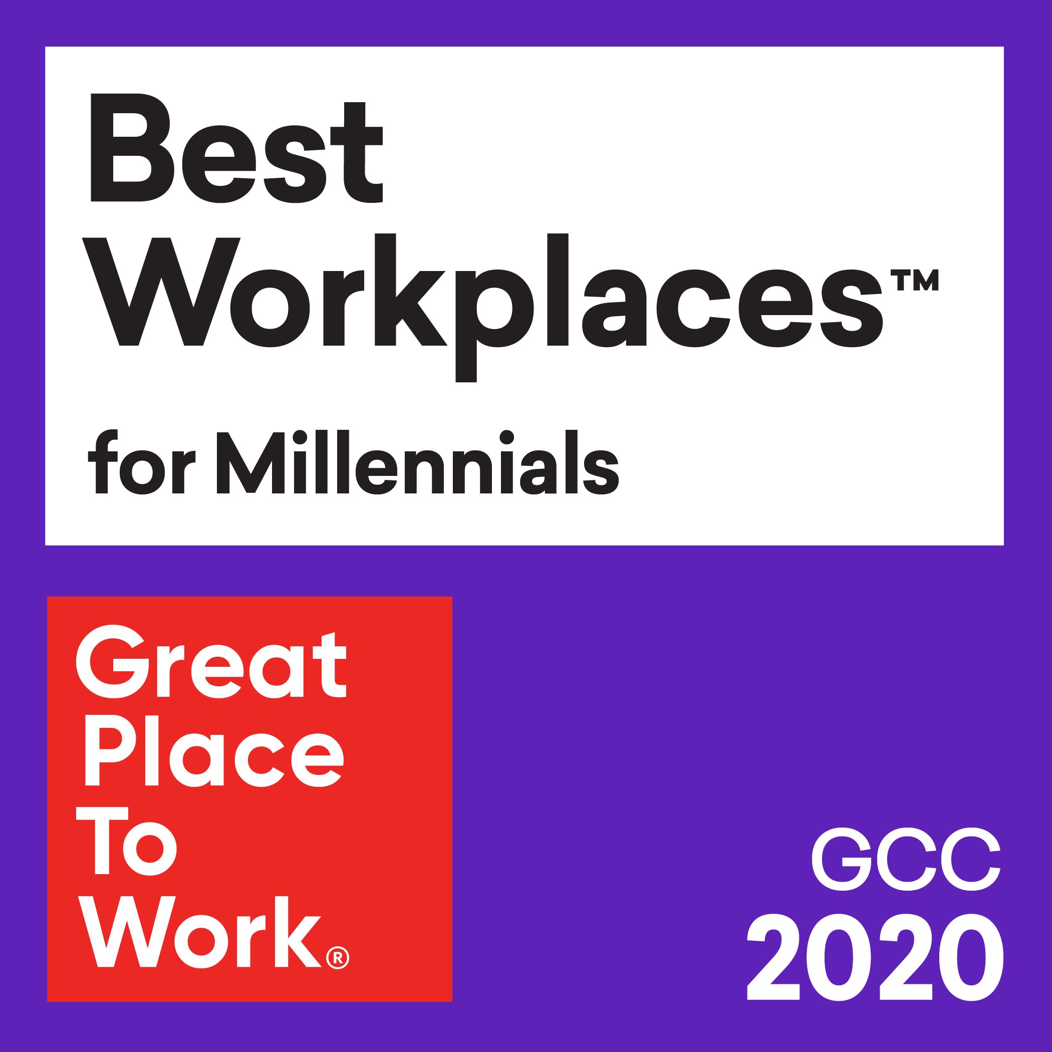 Image for For The First Time In GCC, Great Place To Work® Announces The 30 Best Workplaces For Millennials For 2020