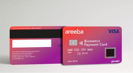 Image for Areeba Introduces Gemalto’s Contactless Biometric Payment Card To The Middle East