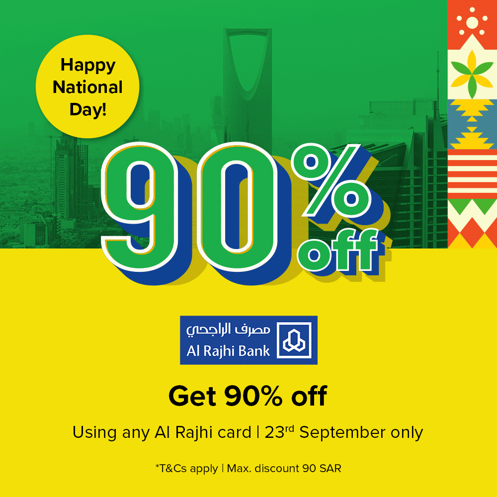 Image for noon.com Partners With Al Rahji Bank To Celebrate Saudi Arabia’s 90th National Day With 90 Percent Off