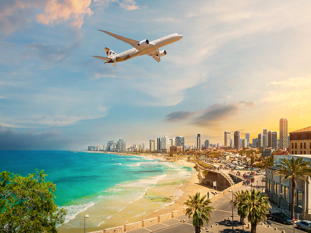 Image for Etihad Makes History With The First Commercial Passenger Flightfrom A GCC Nation To Israel