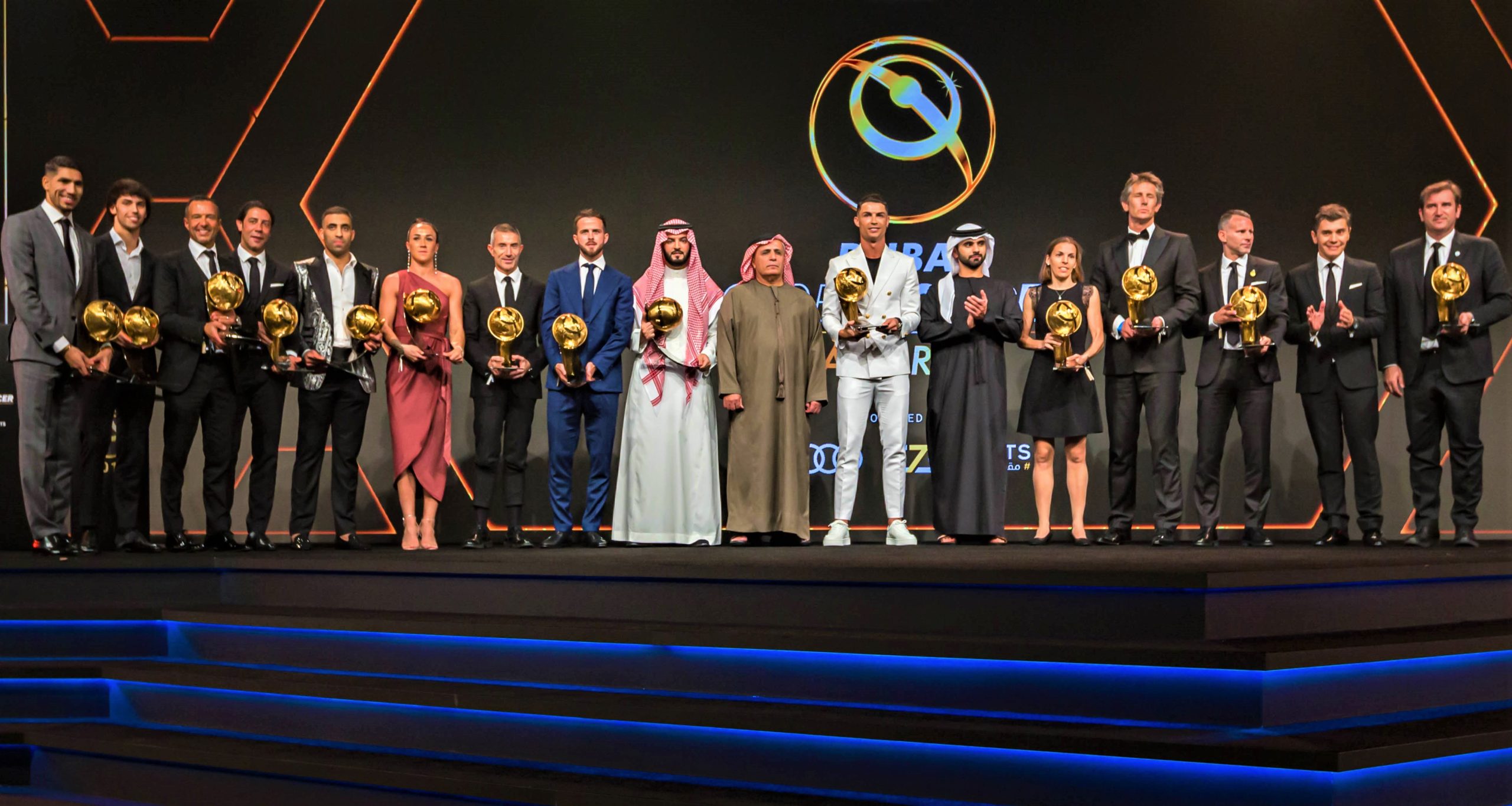 Image for Cristiano Ronaldo Leads Player Of Year And Century Lists As Fans Vote For Their Favourites In Dubai Globe Soccer Awards