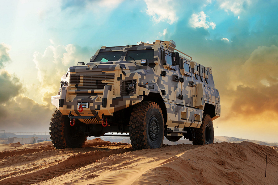 Image for Steven Segal Unveiled The First Ever Fully Electric Tracked Vehicle Manufactured In The UAE