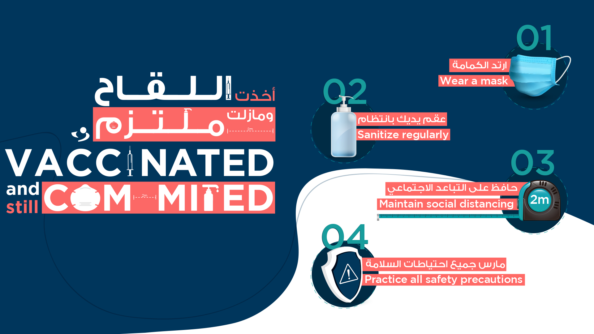 Image for Don’t Forget Your Mask, Even If You’re Vaccinated, Says SEHA