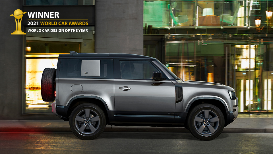 Image for Land Rover Defender Crowned 2021 World Car Design Of The Year