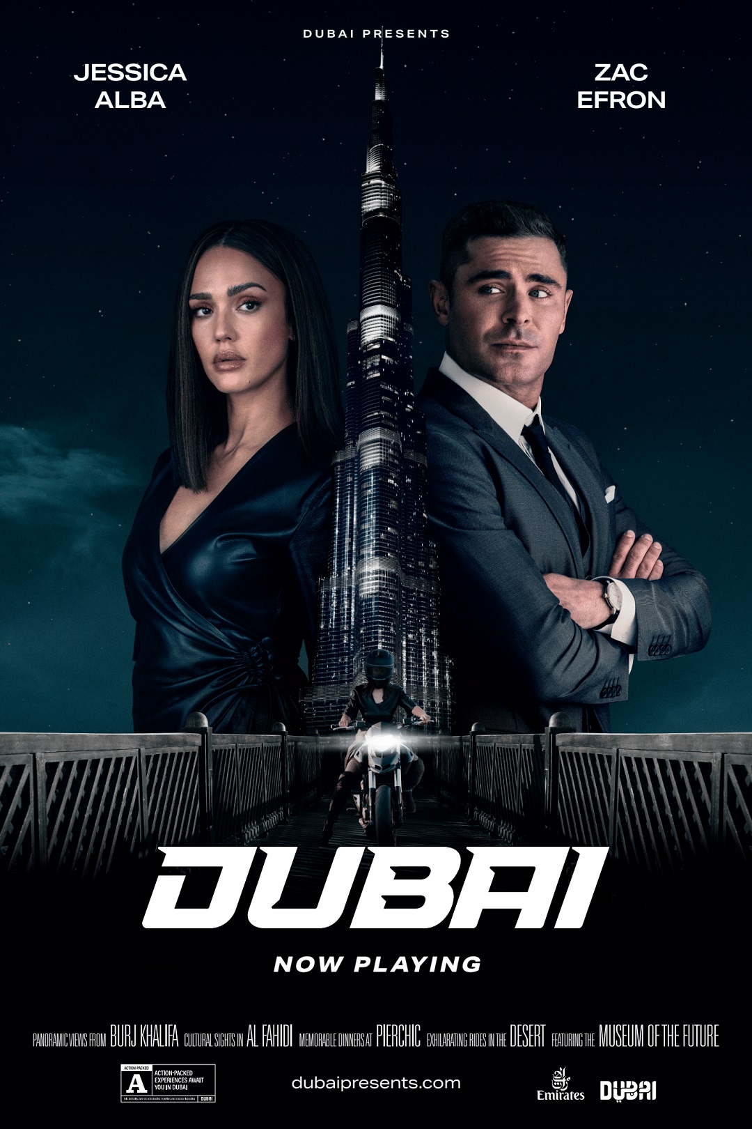 Image for Dubai launches new global marketing campaign starring Jessica Alba and Zac Efron