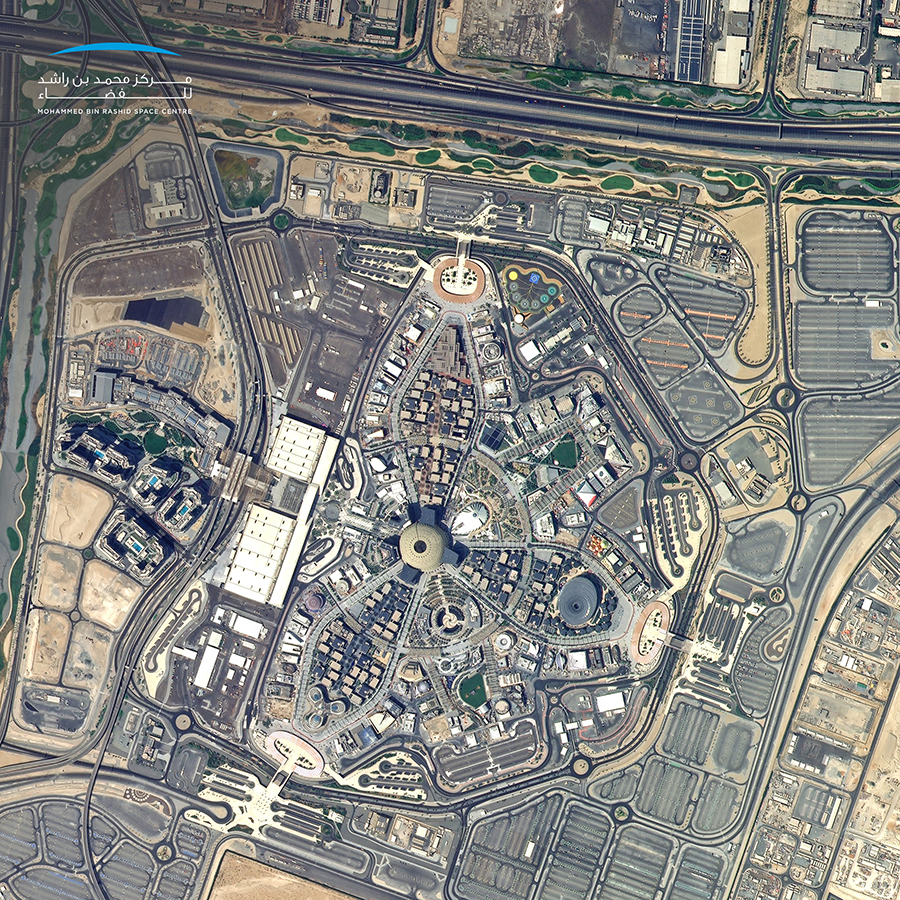 Image for Photo Taken By KhalifaSat From Space Of EXPO 2020