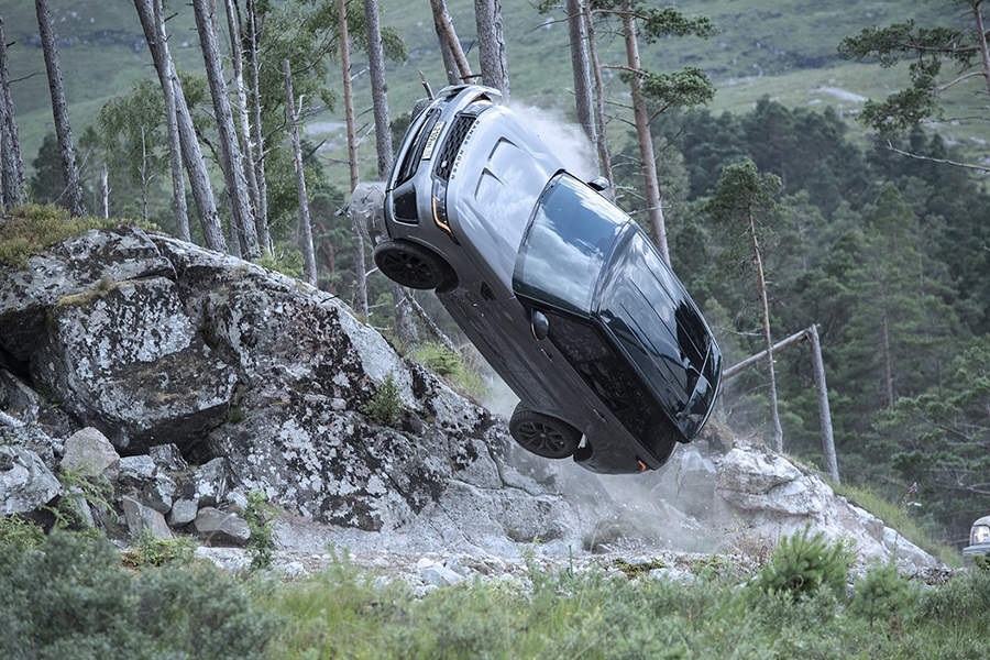 Image for New Behind-The-Scenes Footage Shows Range Rover Sport SVR Preparing To Make An Impact In New James Bond Film