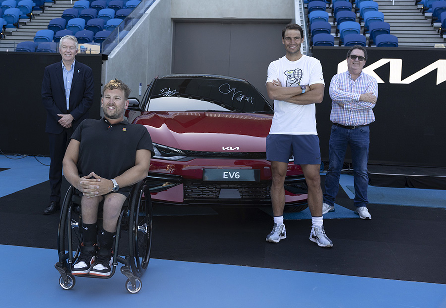 Image for Kia Supports Australian Open 2022 With official Tournament Vehicles And Opening Of Kia Arena
