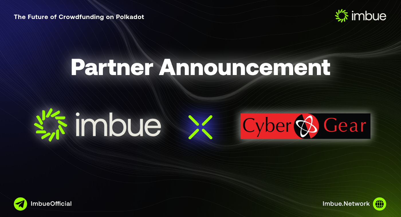 Image for Imbue Network Announces Partnership with Cyber Gear