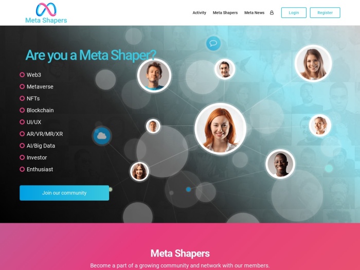 Image for Meta Shapers – A Community For People Building The Metaverse