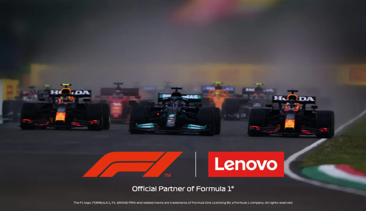 Image for Formula 1 Partners With Lenovo To Bring Its Cutting-Edge Technology To Its Operations