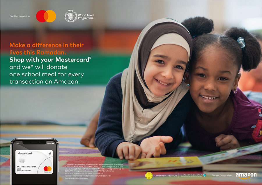 Image for Mastercard And World Food Programme Partner To Feed 1 Million Vulnerable Schoolchildren This Ramadan, With Support From Amazon