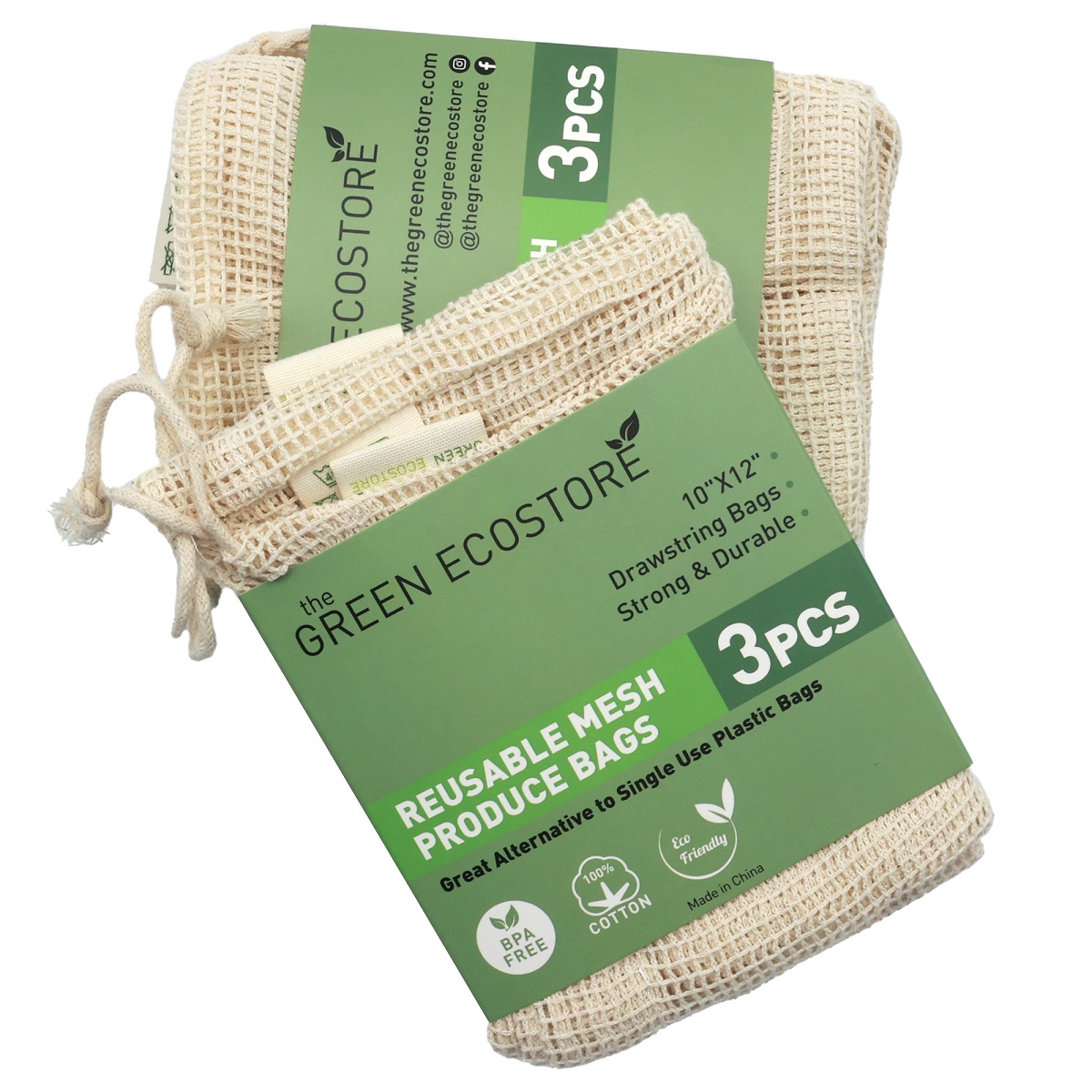 Image for The Green Ecostore Announces The Launch Of Reusable Produce Bags And Totes