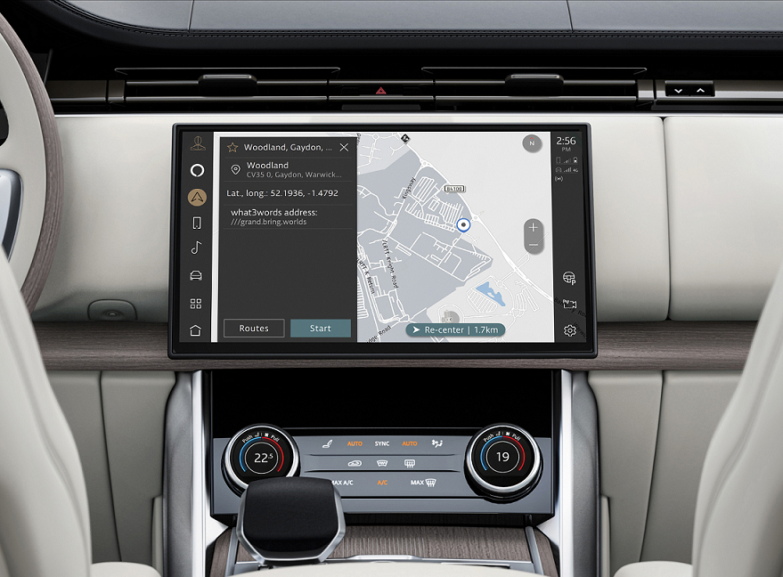 Image for Jaguar Land Rover And WHAT3WORDS Deliver World-First Navigation Solution