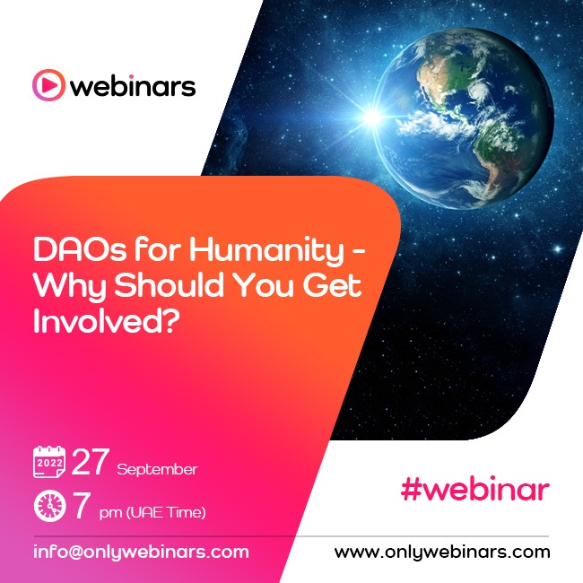 Image for DAOs For Humanity – Why Should You Get Involved?