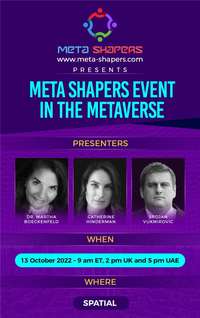 Image for Meta Shapers Meet In The Metaverse