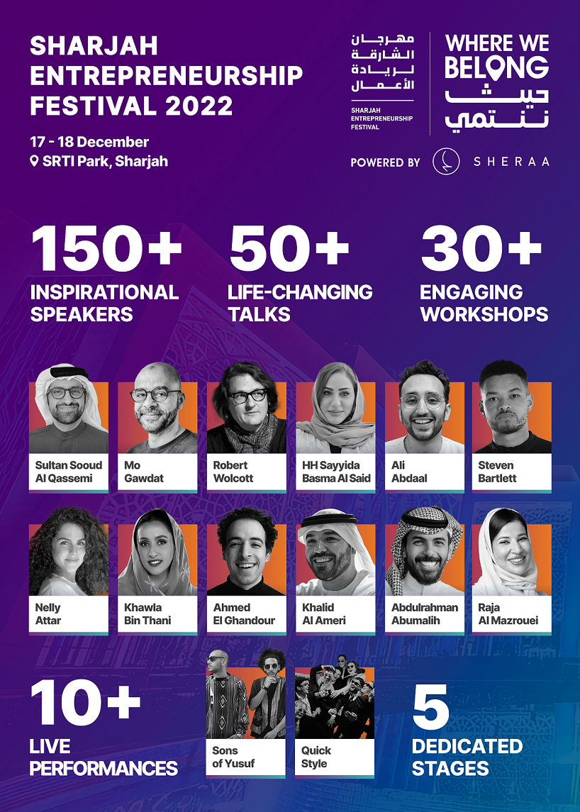 Image for 150+ Inspirational Speakers, 50+ Life-Changing Talks within SEF 2022 Star-Studded Schedule This Weekend