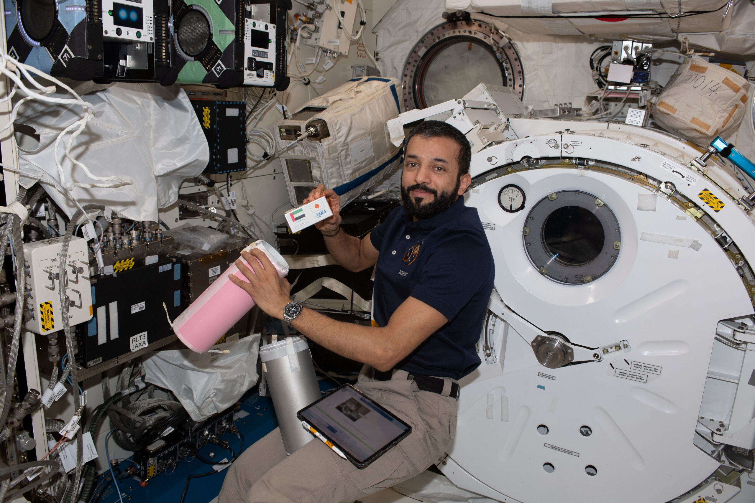 Image for Sultan Alneyadi Advances Cardiovascular Research With PCG Experiment On The International Space Station