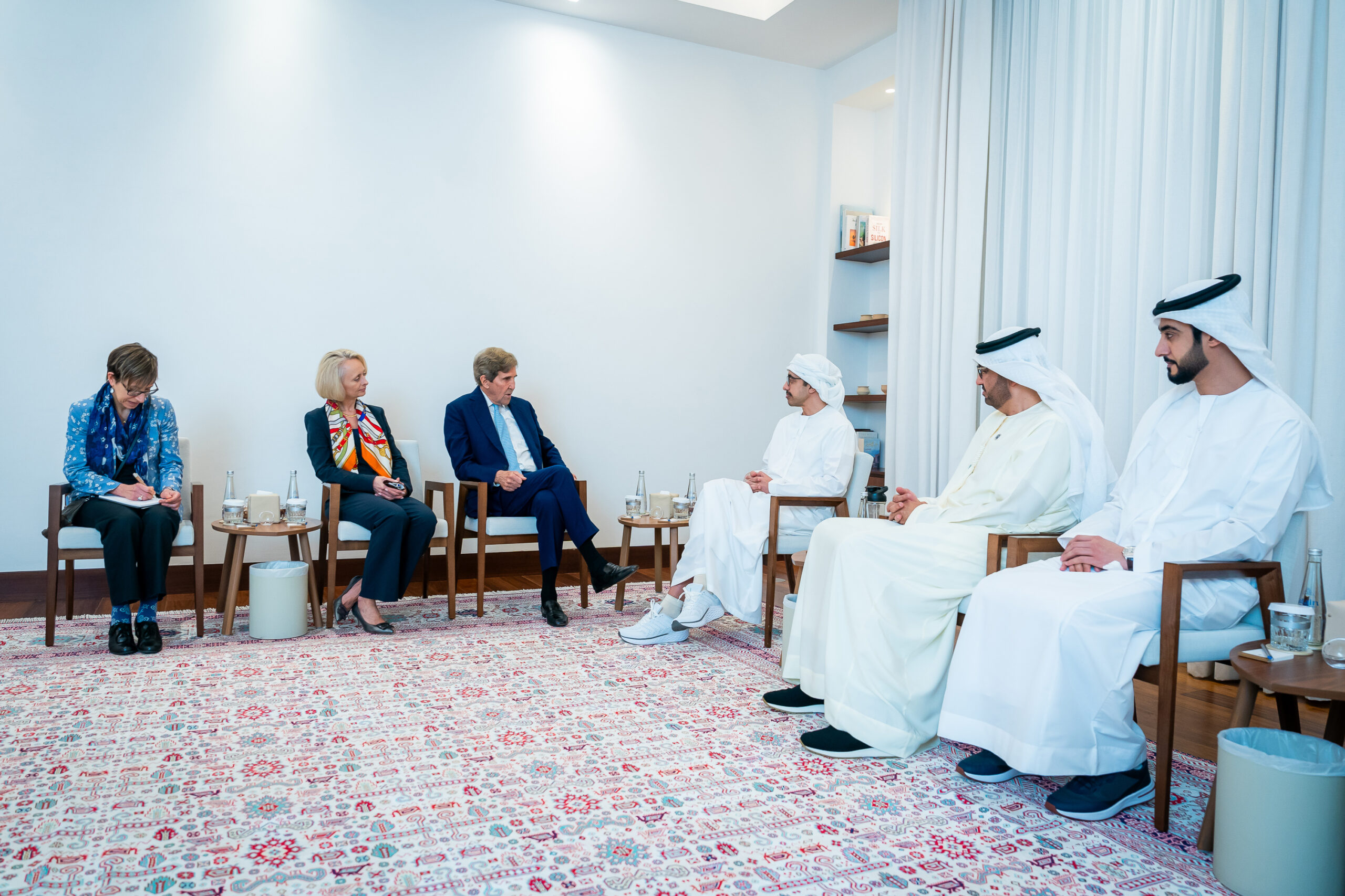 Image for Abdullah Bin Zayed, John Kerry Discuss Climate Change; Preparations For COP28