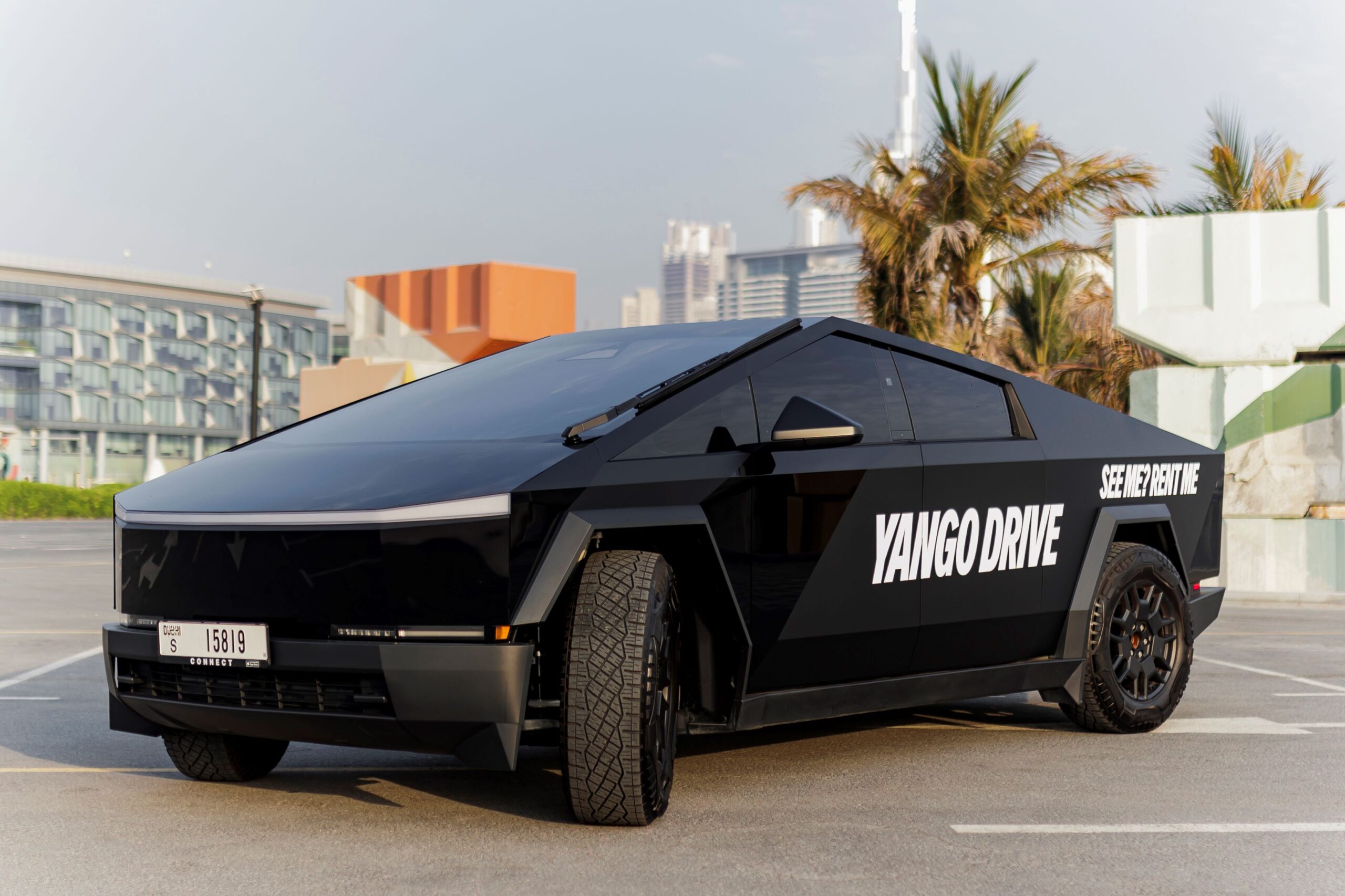 Image for Yango Drive Rolls Out Tesla Cybertruck Rentals In UAE