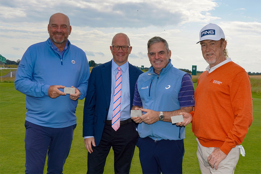 Image for Bjørn, Jiménez And McGinley Presented With Honorary Life Membership Of The DP World Tour