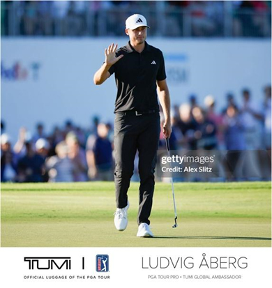 Image for TUMI Introduces LPGA Tour Pro Nelly Korda And PGA Tour Pro Ludvig Åberg As The Brand’s First-Ever Global Golf Ambassadors