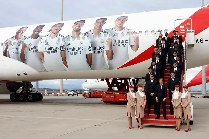 Image for Emirates Unveils New Real Madrid Livery On Its Boeing 777