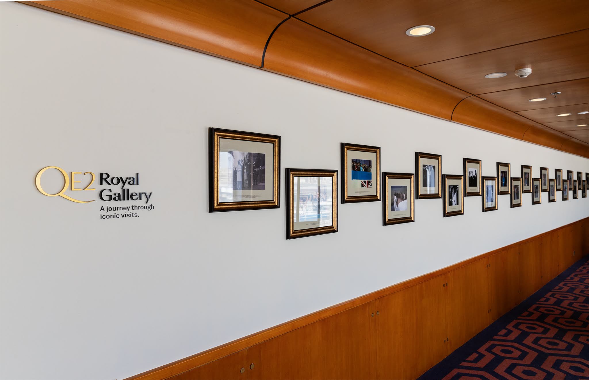 Queen Elizabeth 2 Enhances Its Royal Gallery With Revamped Archival Display Celebrating Visits By Global Dignitaries