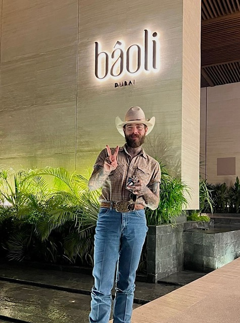 SPOTTED: Post Malone Turns Up The Heat At Bâoli Dubai