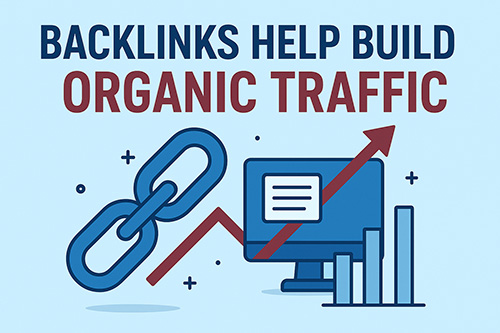 Backlinks Help Build Organic Traffic