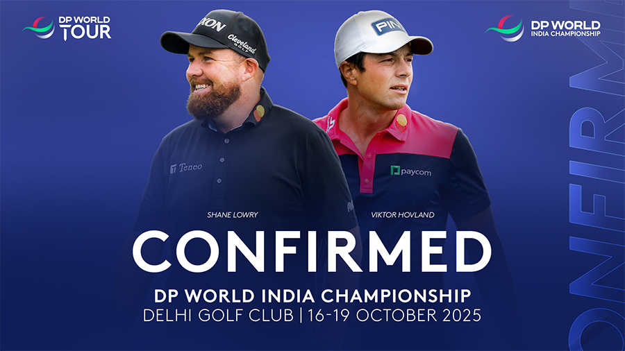 Ryder Cup Stars Hovland And Lowry To Star In DP World India Championship In Delhi