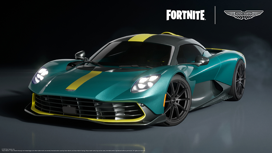 Aston Martin Brings The Ultimate Supercar To Fortnite And Rocket League Players
