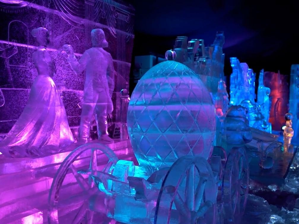 Kronshled Ice Sculpture Festival Brings Fairy Tales To Life In St Petersburg