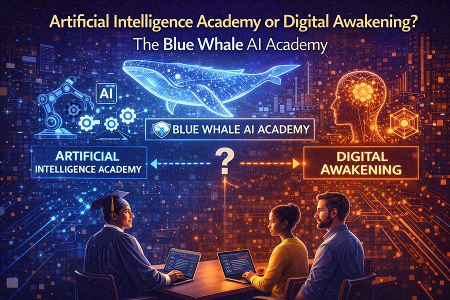Artificial Intelligence Academy Or Digital Awakening? TheBlueWhale AI Academy