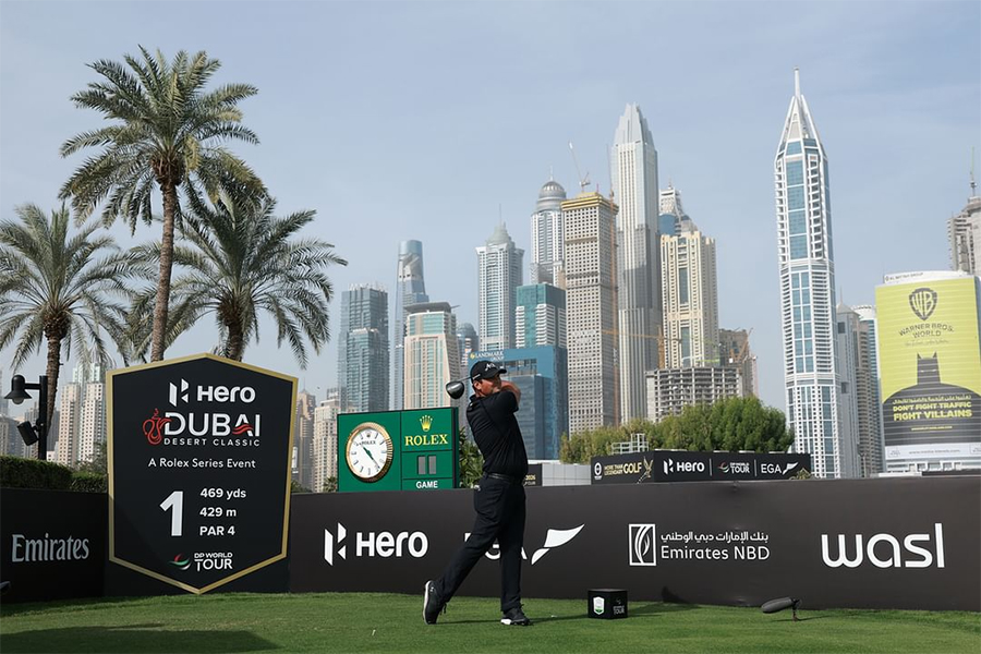 US Reed Leads Hero Dubai Desert Classic After Round Two