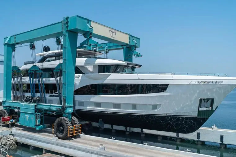 First Majesty 145 Superyacht Launched
