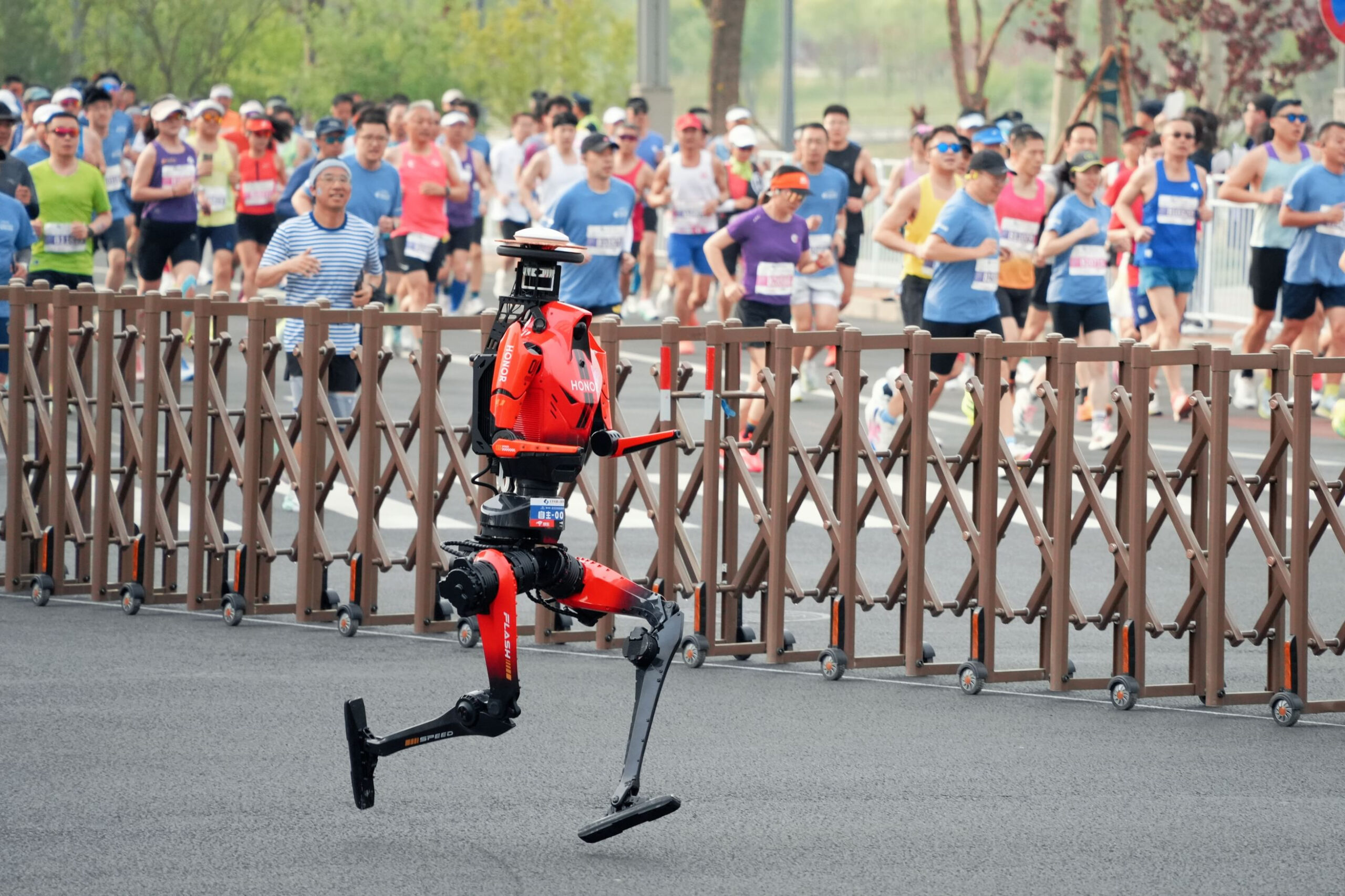 Humanoid Robot Shatters Human Half-Marathon World Record In Beijing