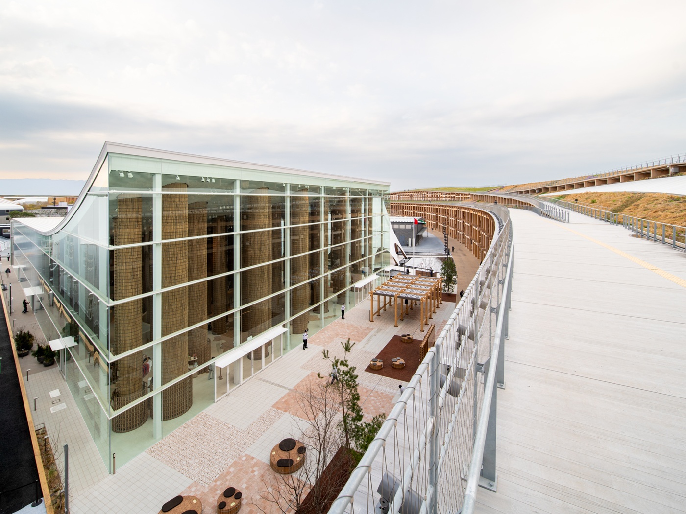 Palm Fronds From UAE Pavilion To Support Community Centre In Earthquake-Affected Wajima, Japan