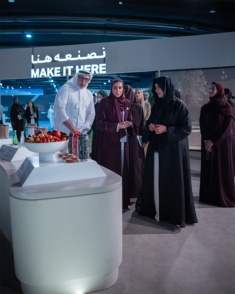 Latifabint Mohammed Visits ‘Make It In The Emirates’ Exhibition In Abu Dhabi