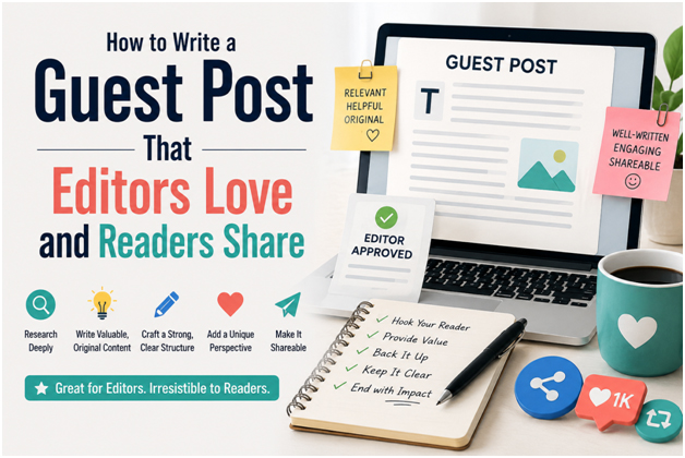 How To Write A Guest Post That Editors Love And Readers Actually Share