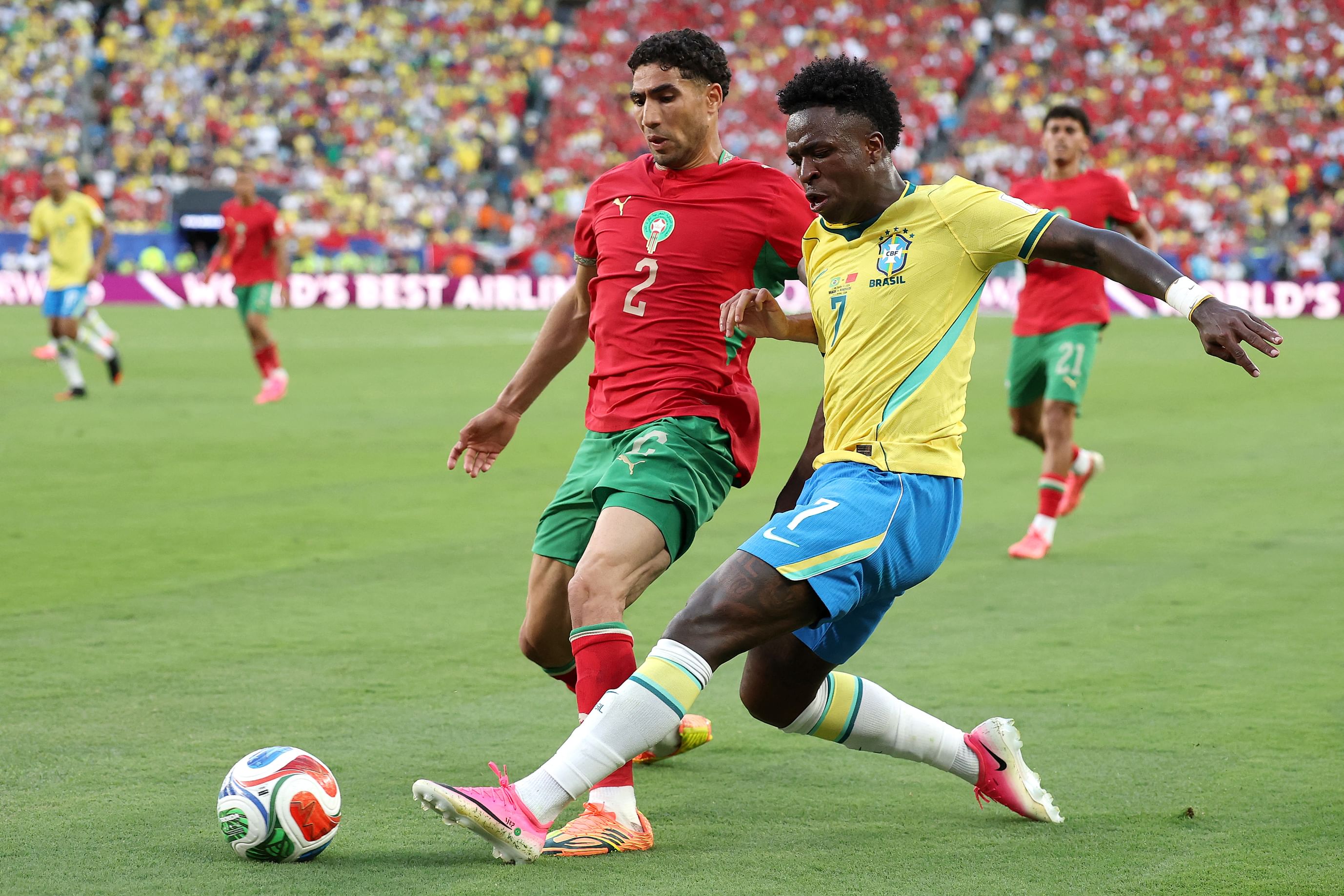 FIFA World Cup: Brazil 1-1 Morocco