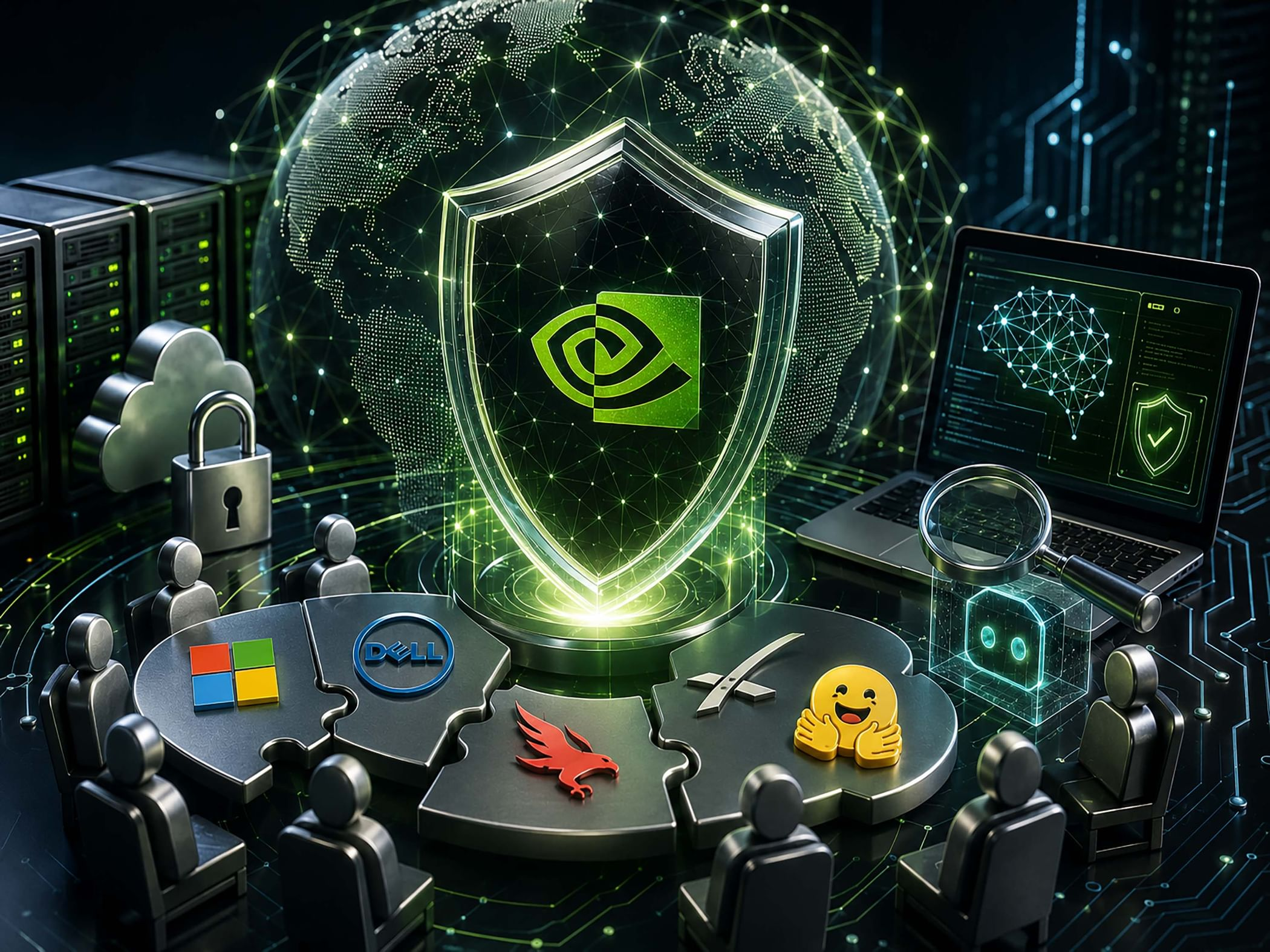Nvidia Launches Open Secure AI Alliance To Strengthen AI Security With 40 Major Companies