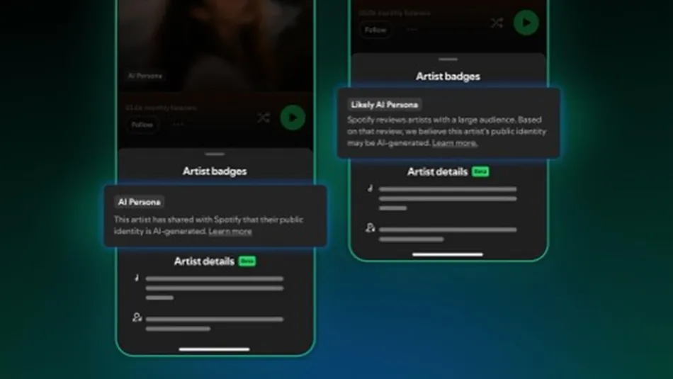 Spotify Introduces A New Label For AI-Generated Artist Identities